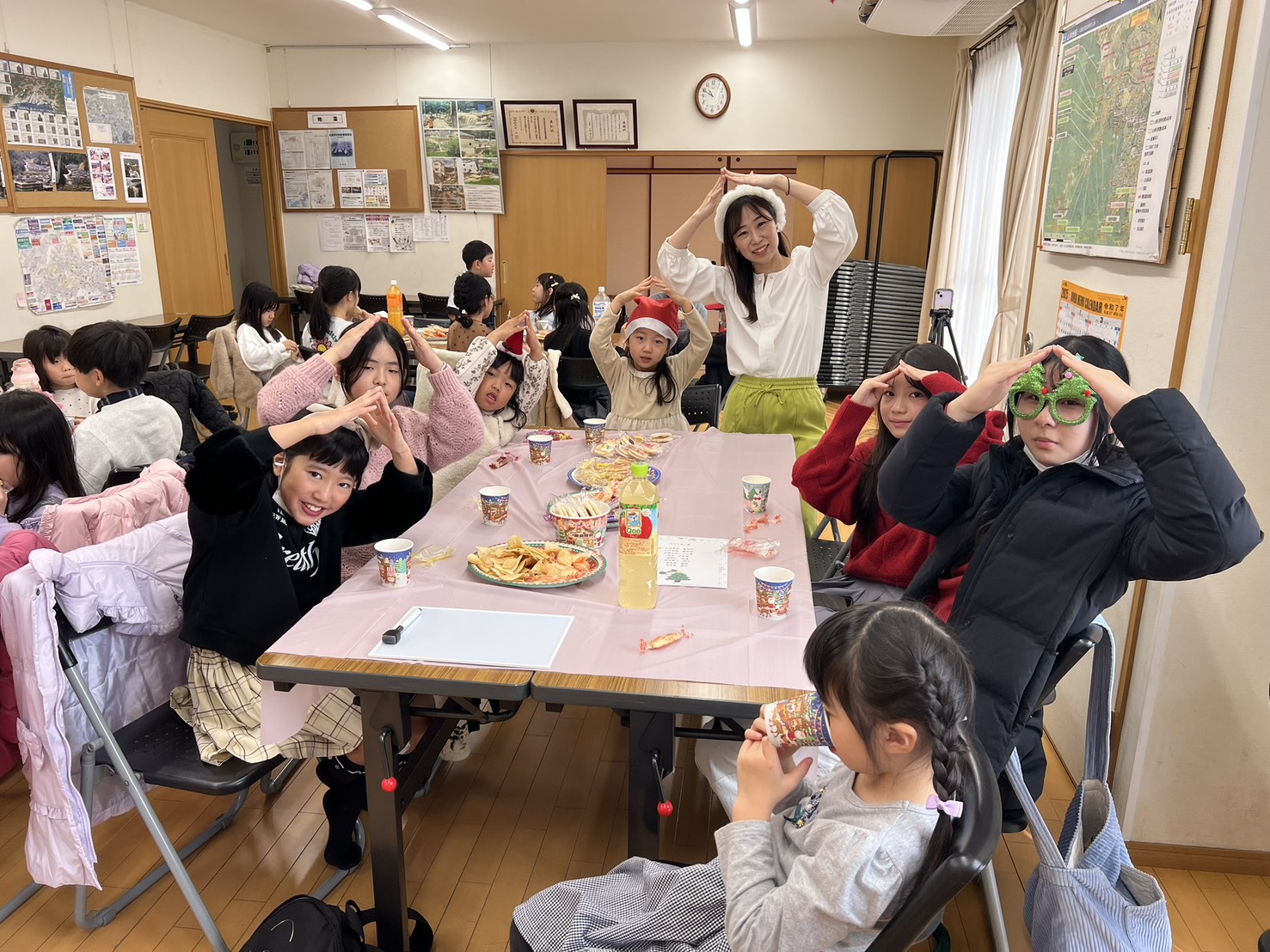 クリスマス会の様子